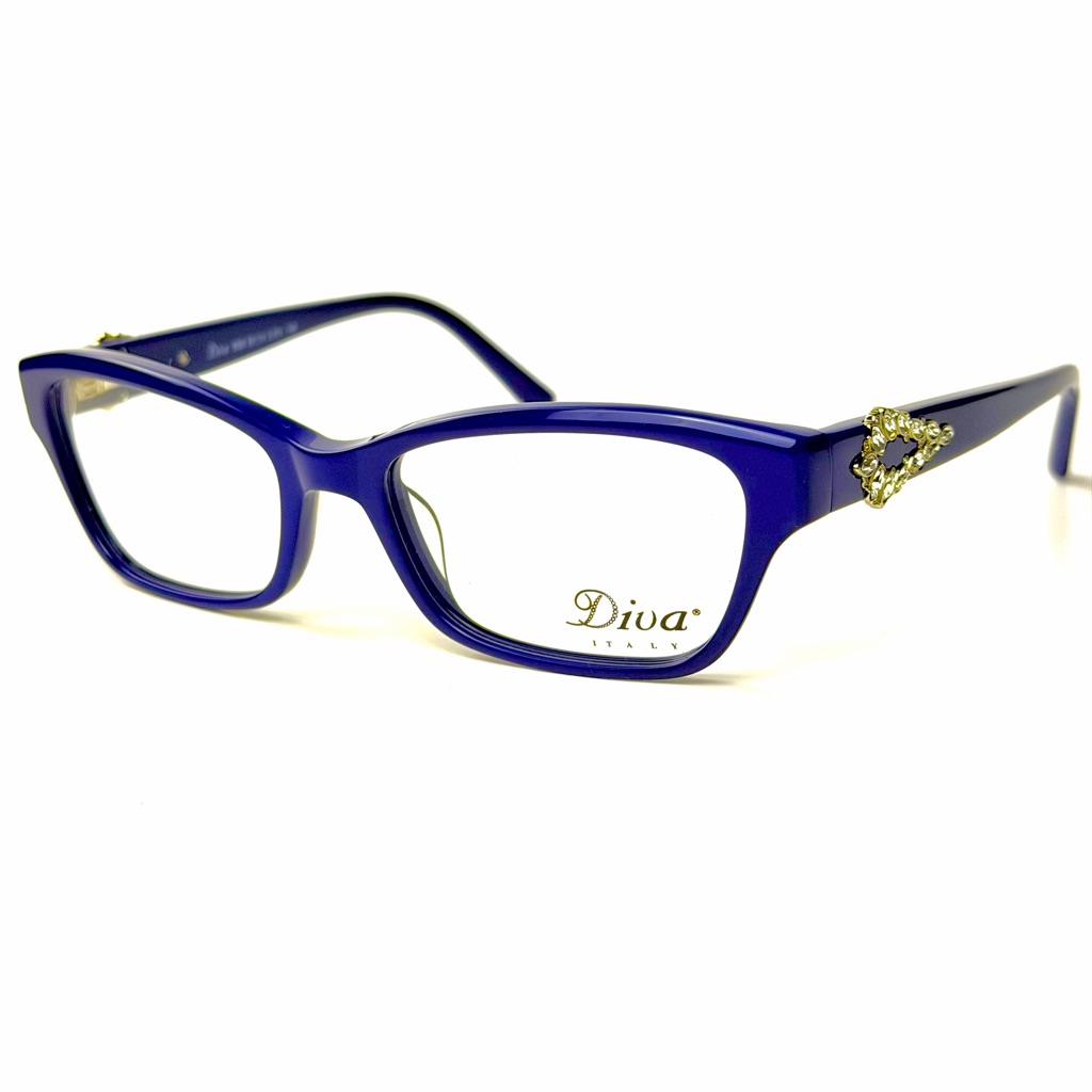 Diva 5385 C 272 Blue Eyeglasses Brand New Authentic 53mm